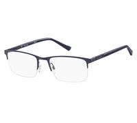 Pierre Cardin P.C. 6874 Sunglasses, FLL/20 Matte Blue, 56 Unisex