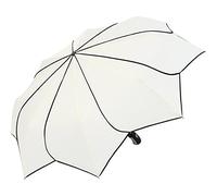 Pierre Cardin Parapluie de poche automatique pour femme, tournesol, Blanc., 101 cm
