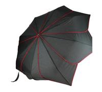 Pierre Cardin Parapluie de poche automatique Sunflower Noir, S