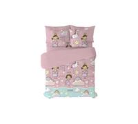 Pierre Cardin Parure de lit 3 pièces Morgana Rose pour lit de 90 cm