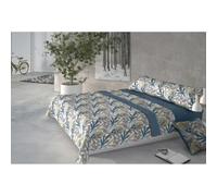 Pierre Cardin Parure de lit Coralina Lili Bleu pour lit de 90 cm