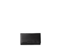 Pierre Cardin Portefeuille femme 100 % cuir véritable. Produit artisanal. Produit Fashion 455-131 Noir 16 x 9,5 x 3 cm, Noir , Permanent, portefeuille