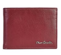 Pierre Cardin Portefeuille pour homme, cuir véritable, mince, homme, petit mince rfid, cadeau, portefeuille avec porte-monnaie, cuir, porte-billets, portefeuille garçon, bordeaux, Décontracté