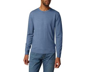 Pierre Cardin Pull à col rond en tricot RH | Pull basique en tricot pour homme | Coupe moderne | Garment teinté | Bleu Horizon 5037 6124 | M, Blue Horizon 5037 6124, M
