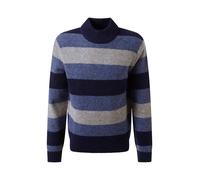 PIERRE CARDIN Pull-over saphir / bleu foncé / gris, Taille M