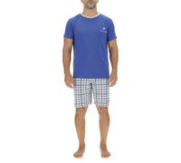 PIERRE CARDIN Pyjama pour homme ENC bleu/gris - Taille L