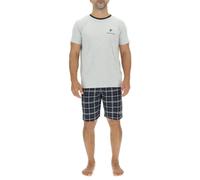 PIERRE CARDIN Pyjama pour homme ENC gris chiné/noir - Taille M