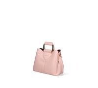 Pierre Cardin Sac femme, en simili cuir, en cuir synthétique, petite taille, à bandoulière, multifonctionnel, en cuir, sac pour femme, Shopper, en similicuir, rose