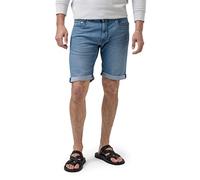 Pierre Cardin Short en jean Lyon pour homme, Bleu clair mode vintage, 40W