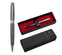 Pierre Cardin® Stylo à bille ROI avec gravure | Étui de stylo premium | Recharge bleue | Élégant | Cadeau personnalisé | Nom | Gravure | Anniversaire | Anniversaire de naissance (métal de pistolet)