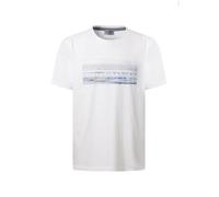 PIERRE CARDIN T-Shirt bleu clair / blanc, Taille XXL