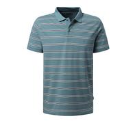 PIERRE CARDIN T-Shirt bleu cyan / noir / blanc, Taille S