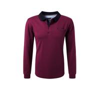 PIERRE CARDIN T-Shirt bleu nuit / lie de vin, Taille M