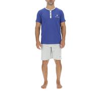 Pierre Cardin Underwear Homme Pca/1/Enc/228 Ensemble De Pijama, Bleu Roi/Gris Clair, M EU