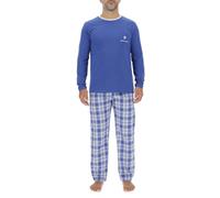 Pierre Cardin Underwear Homme Pca/1/Enl/226 Ensemble De Pijama, Bleu Roi/Gris Clair, XL EU