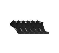 Chaussette Homme Coton Peigné - Lot de 6 - Chaussettes Basses Homme, Non Glissante, Noir 39/42