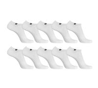 Chaussette Homme Coton Peigné - Lot de 10 - Chaussettes Basses Homme, Confortables & Respirantes, Blanc 40/46