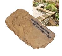 Pierre commémorative - Souvenez-vous de votre bien-aimé avec un marqueur funéraire en résine - pour les décorations extérieures de jardin ou de pelouse. (Type B (supplier specification: sand color))