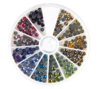 Pierre Cristal Thermocollant 4mm 12 Coul. 240 Pièc. - Rayher