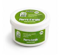 Pierre d’Argile 300 g Parfum Citron avec Éponge Incluse - Nettoyant Multi-Surfaces Dégraissant Polissant Ne Raye Pas