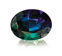Pierre d'Alexandrite de 7,50 carats créée en laboratoire pour homme et femme par Lab - Certifiée B09M2Z41MRNAMZ