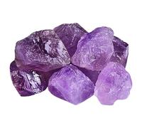 Pierre d'Améthyste Naturelle Brute 200g - Source de vie naturelle Cristaux de Guérison Énergétiques pour Décoration Intérieure Zen, Bureau et Aquarium | Purification de l'Air