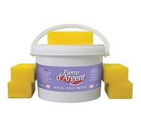 Pierre d'Argent Lavande 4kg - Pierre blanche naturelle de nettoyage Parfum Lavande