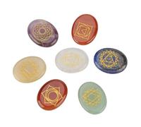 Pierre de Chakra - Guérison Spirituelle - Reiki - Thérapie Cristalline - 7Pcs / Set