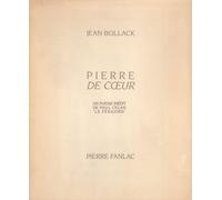 Pierre De Coeur - Un Poème Inédit De Paul Celan, Le Périgord