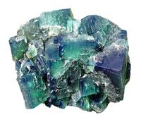 Pierre de cristal brut de fluorite verte naturelle-véritable spécimen