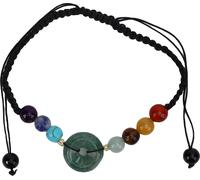 Pierre de cristal tressée bracelet élégant exquis corde élégante bracelet vert aventurine