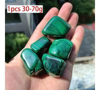 Pierre De Guérison Reiki En Cristal Naturel Pour La Décoration Intérieure,Quartz Rose,Agate,Roulement,Roche De Charbon,Plantes,Poisson Précieux,Aquarium,Bricolage - Type Malachite-50g 2-4pcs