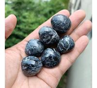 Pierre De Guérison Reiki En Cristal Naturel Pour La Décoration Intérieure,Quartz Rose,Agate,Roulement,Roche De Charbon,Plantes,Poisson Précieux,Aquarium,Bricolage - Type Gabbro-50g 2-4pcs