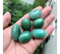 Pierre De Guérison Reiki En Cristal Naturel Pour La Décoration Intérieure,Quartz Rose,Agate,Roulement,Roche De Charbon,Plantes,Poisson Précieux,Aquarium,Bricolage - Type Green Aventurine-50g 2-4pcs