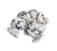 Pierre de lune blanche de qualité A -- ±250g ; ±3-4cm