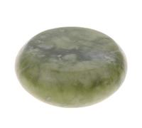 Pierre de massage chaude en jade verte chauffante pour le corps relaxant