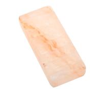 Pierre de Massage en Sel Minéral, Pierre Exfoliante Ronde pour Spa | Surface Lisse et Granuleuse, Douce Peau, Usage Maison Matin ou Soir, pour Épaules et Peau Rugueuse