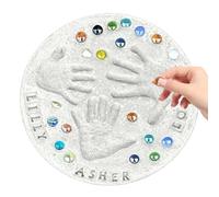Pierre de matelassage imprimée à la main, kit familial, 22,9 cm, pour , adolescents, adultes, maison, jardin, cour, bureau, utilisation en studio, kits d'artisanat à mémoire, décoration de
