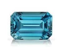 Pierre de naissance de décembre en oxyde de zirconium bleu naturel certifié Ggtl en laboratoire d'excellente qualité pour homme ou femme (poids de la pierre : 4,25 ratti - 3,50 carats) -B0B7B8F4MRNAMZ