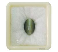 Pierre de naissance naturelle Lehsuniya de 7,25 Ratti/2,00 carats - Certifié original - Œil de chat naturel - Œil de chat - Pierre précieuse cétogène - Qualité Aaa - B0DFV8ZQDNM