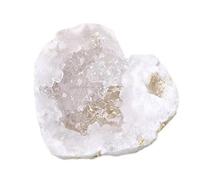 Pierre de Naturel, Pierre Brute de,Pierre de Collection Brute de Poche - Pierre d'amour en Agate Blanche pour décoration de la Maison, Ornements artisanaux décoratifs en