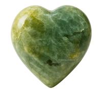 Pierre de palme en cristal aigue-marine jaune - Massage de poche pour l'équilibre naturel des chakras du corps, guérison Reiki et grille de cristal