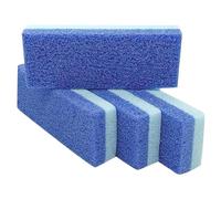 Pierre de Pédicure,Kit de 4 Pierres Ponces Exfoliantes pour Pieds - Éponge Nettoyante Adoucissante Soin des Peaux Dures Bain Douche Utilisation Quotidienne Maison