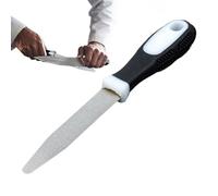 Pierre de pointues, pierre d'aiguise diamant | Pierre d'affûtage double face pour les outils de jardin | de polissage Grindstone Ergonomic Grinding for Professional Dry Wet Use Use Cisissor Kit