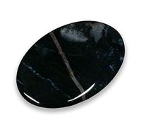 Pierre de pouce agate noir CrystalAge - Attachée