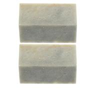 Pierre de Qingtian Sceau de Pratique 2 Pièces | Texture Unique, Facile à Sculpter, Présent Personnalisé, pour Artistes et Passionnés de Sceaux Chinois