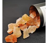 Pierre De Sel Orange Naturelle En Vrac Pierre Brute Fontaine Roches Spécimen Minéral Pour Diffuseur D'huile Essentielle De Cristal Bricolage,50 Grammes