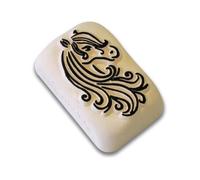 LaDot Tatouage Temporaire pour Enfants et Adultes, Faux Tatouage Doux pour la Peau, Tampon de Tatouage Ephemere pour le Corps et le Bras, Résistant à l'Eau, Cheval