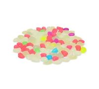 pierre decorative aquarium 50 pièces lumineux coloré lueur dans les pierres galets roche for Aquarium