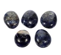 Pierre Décorative Bleue Naturelle, Gros Grain Poli, Quartz Roche Cristal | Objet D’ornement, pour Jardins D’eau et Compositions Botaniques, Fêtes Saisonnières